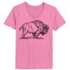 Ladies ComfortSoft ® V Neck Tee Thumbnail