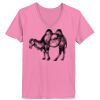 Ladies ComfortSoft ® V Neck Tee Thumbnail