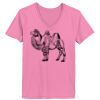 Ladies ComfortSoft ® V Neck Tee Thumbnail