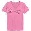 Ladies ComfortSoft ® V Neck Tee Thumbnail