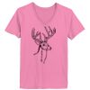 Ladies ComfortSoft ® V Neck Tee Thumbnail