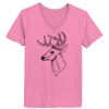 Ladies ComfortSoft ® V Neck Tee Thumbnail