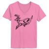 Ladies ComfortSoft ® V Neck Tee Thumbnail