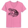 Ladies ComfortSoft ® V Neck Tee Thumbnail