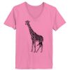 Ladies ComfortSoft ® V Neck Tee Thumbnail