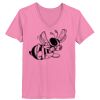 Ladies ComfortSoft ® V Neck Tee Thumbnail