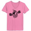 Ladies ComfortSoft ® V Neck Tee Thumbnail