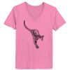 Ladies ComfortSoft ® V Neck Tee Thumbnail