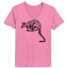 Ladies ComfortSoft ® V Neck Tee Thumbnail