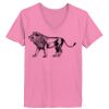 Ladies ComfortSoft ® V Neck Tee Thumbnail