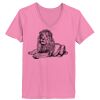 Ladies ComfortSoft ® V Neck Tee Thumbnail