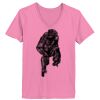 Ladies ComfortSoft ® V Neck Tee Thumbnail