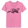 Ladies ComfortSoft ® V Neck Tee Thumbnail