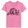 Ladies ComfortSoft ® V Neck Tee Thumbnail