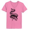 Ladies ComfortSoft ® V Neck Tee Thumbnail