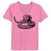 Ladies ComfortSoft ® V Neck Tee Thumbnail