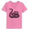 Ladies ComfortSoft ® V Neck Tee Thumbnail