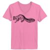 Ladies ComfortSoft ® V Neck Tee Thumbnail