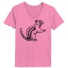 Ladies ComfortSoft ® V Neck Tee Thumbnail