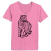 Ladies ComfortSoft ® V Neck Tee Thumbnail