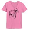 Ladies ComfortSoft ® V Neck Tee Thumbnail