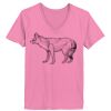 Ladies ComfortSoft ® V Neck Tee Thumbnail