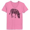 Ladies ComfortSoft ® V Neck Tee Thumbnail