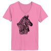 Ladies ComfortSoft ® V Neck Tee Thumbnail