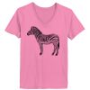 Ladies ComfortSoft ® V Neck Tee Thumbnail