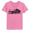 Ladies ComfortSoft ® V Neck Tee Thumbnail