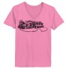 Ladies ComfortSoft ® V Neck Tee Thumbnail