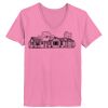 Ladies ComfortSoft ® V Neck Tee Thumbnail