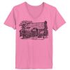 Ladies ComfortSoft ® V Neck Tee Thumbnail