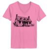 Ladies ComfortSoft ® V Neck Tee Thumbnail