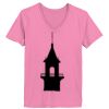 Ladies ComfortSoft ® V Neck Tee Thumbnail