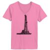 Ladies ComfortSoft ® V Neck Tee Thumbnail