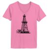 Ladies ComfortSoft ® V Neck Tee Thumbnail