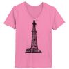 Ladies ComfortSoft ® V Neck Tee Thumbnail