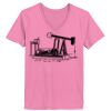 Ladies ComfortSoft ® V Neck Tee Thumbnail