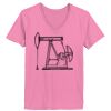 Ladies ComfortSoft ® V Neck Tee Thumbnail