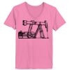 Ladies ComfortSoft ® V Neck Tee Thumbnail