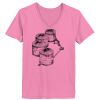 Ladies ComfortSoft ® V Neck Tee Thumbnail