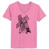 Ladies ComfortSoft ® V Neck Tee Thumbnail