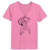 Ladies ComfortSoft ® V Neck Tee Thumbnail