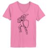 Ladies ComfortSoft ® V Neck Tee Thumbnail