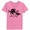 Ladies ComfortSoft ® V Neck Tee Thumbnail