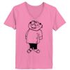 Ladies ComfortSoft ® V Neck Tee Thumbnail