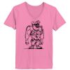 Ladies ComfortSoft ® V Neck Tee Thumbnail