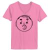 Ladies ComfortSoft ® V Neck Tee Thumbnail