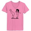 Ladies ComfortSoft ® V Neck Tee Thumbnail